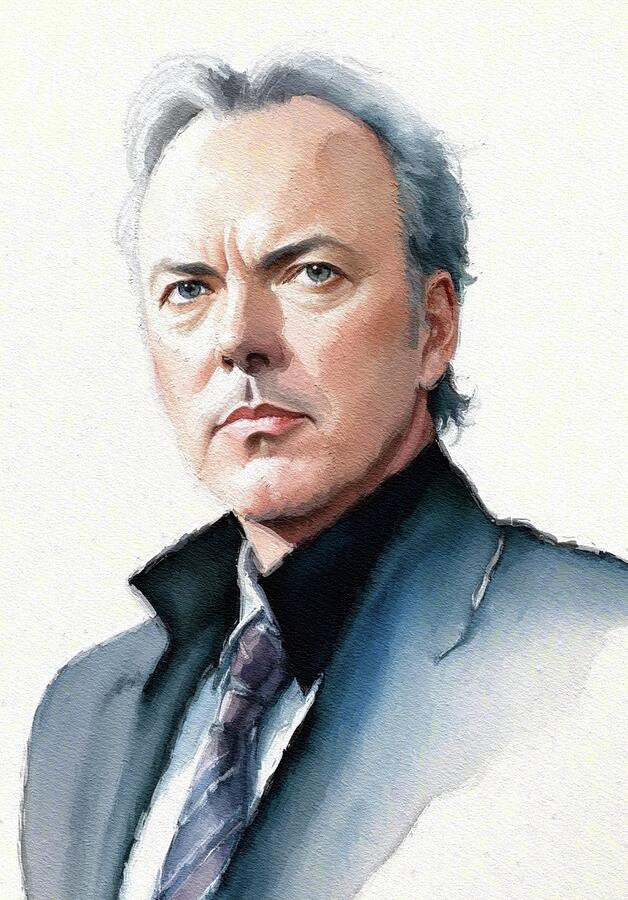 Michael Keaton, Actor #1 Painting by John Springfield - Pixels