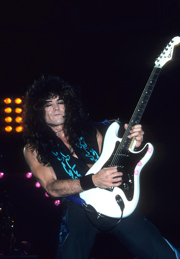 Jake E. Lee with Ozzy Osbourne #3 Photograph by Rich Fuscia - Pixels