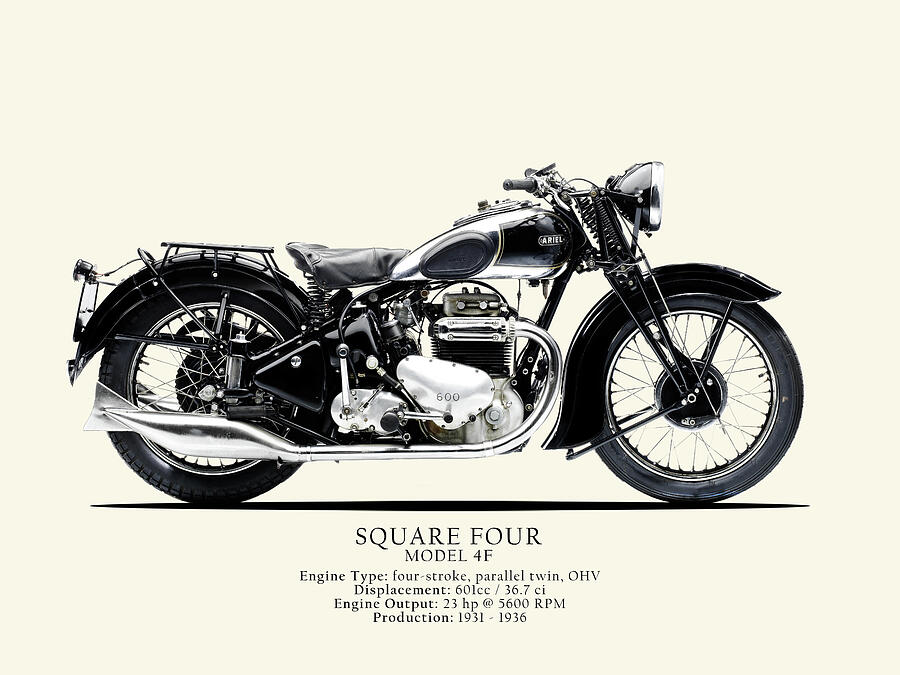 Ariel Square Four Model 4F by Mark Rogan