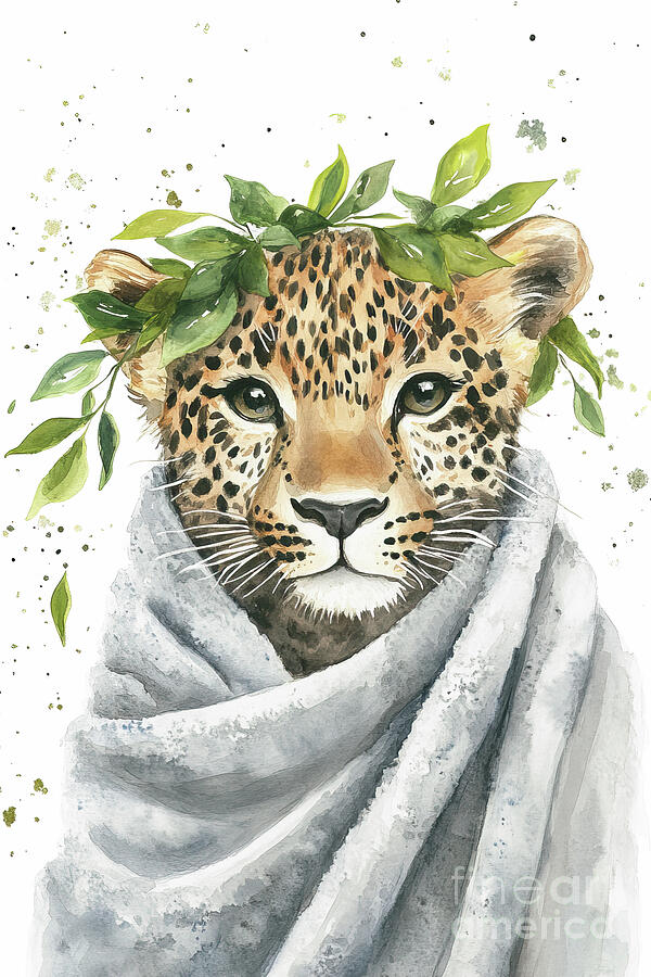 Bath Leopard by Tina LeCour