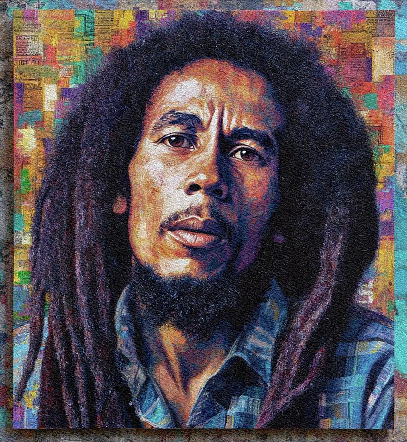 Bob Marley Painting by John Springfield - Pixels