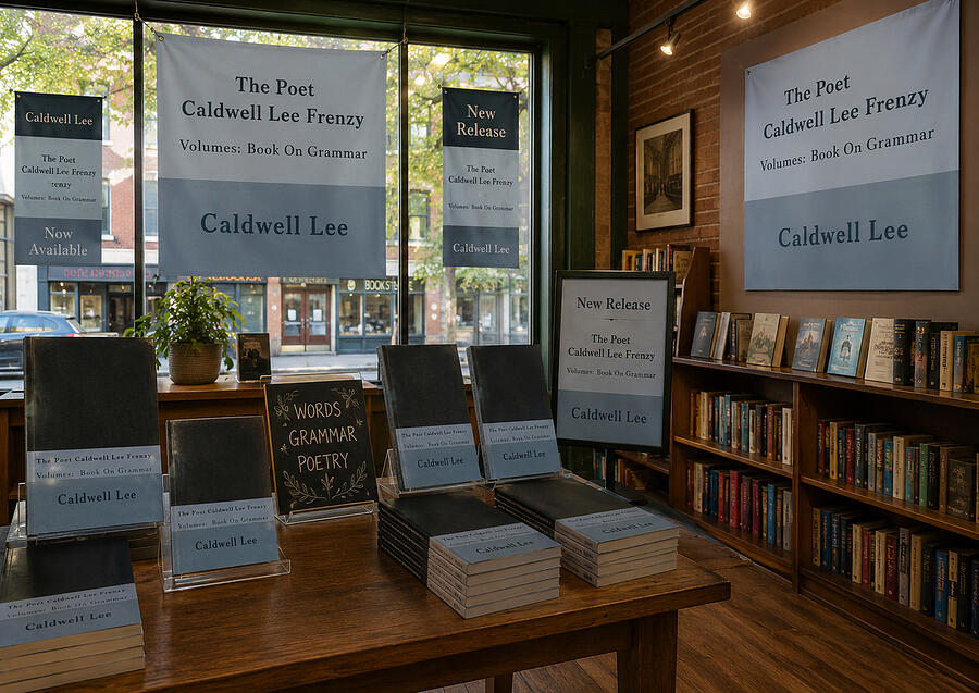 Caldwell Lee Bookstore Display by Caldwell Lee