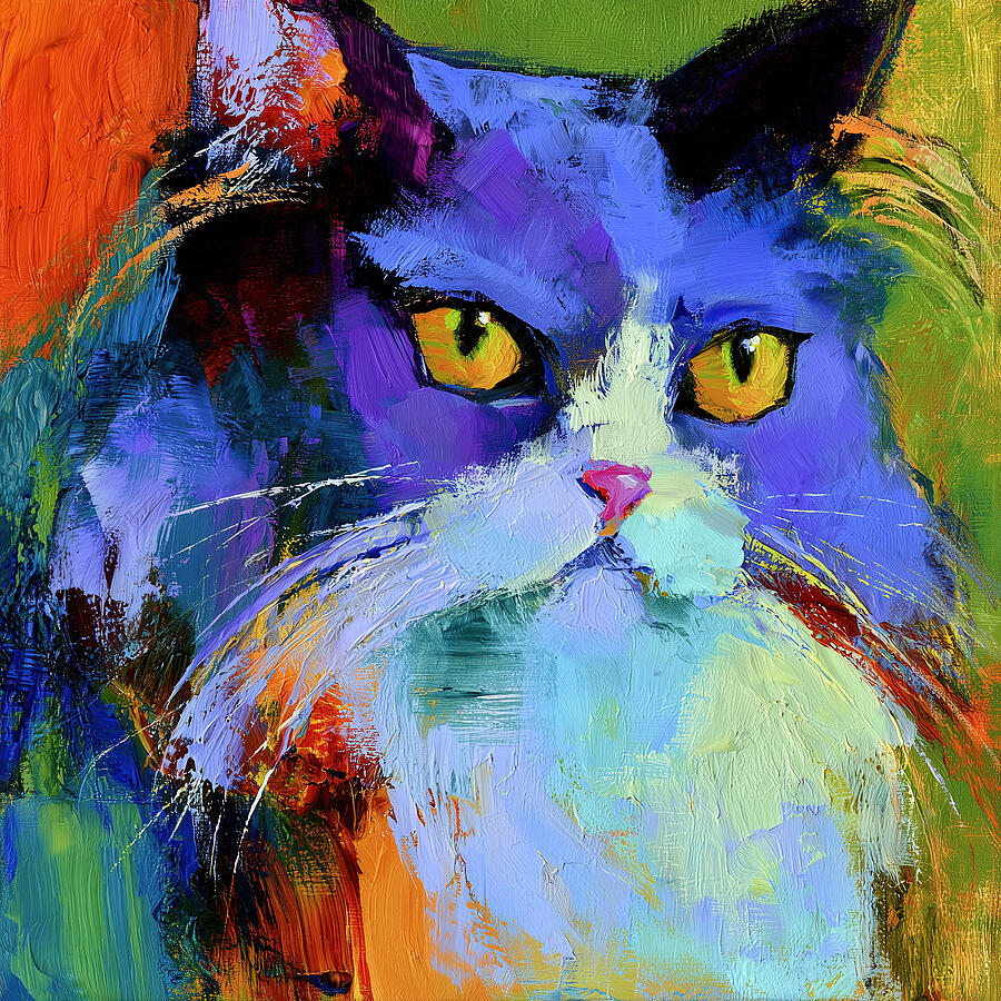Catitude in Color by Lisa S Baker