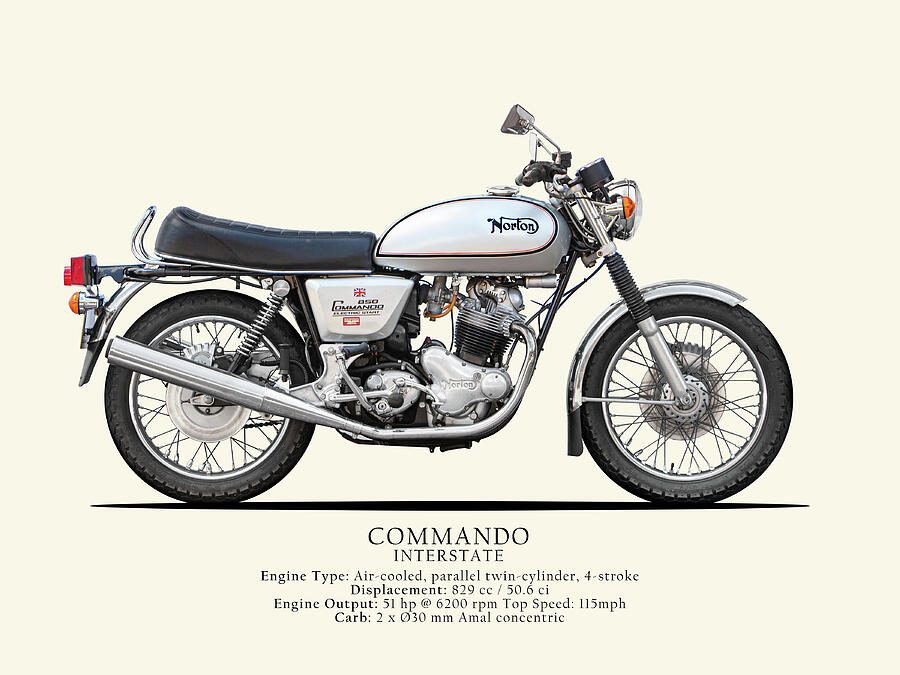 Commando 850 Interstate by Mark Rogan