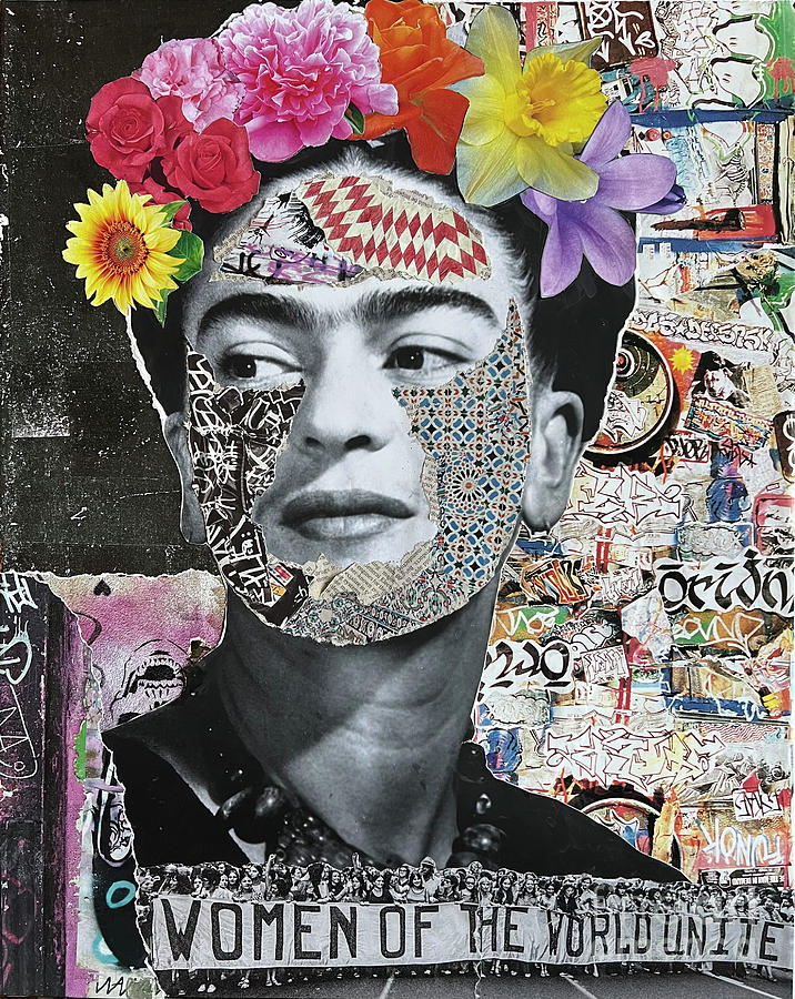 Frida Kahlo Mixed Media by Citizen Raja - Pixels