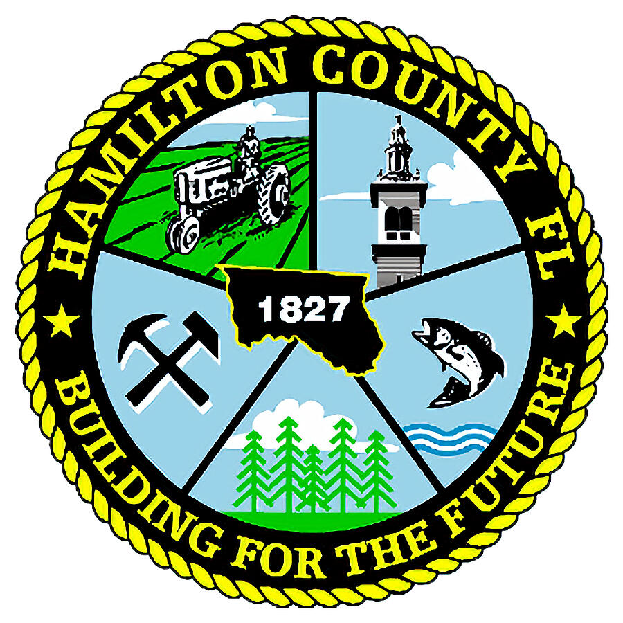 Hamilton County Florida Seal by Robert Banach