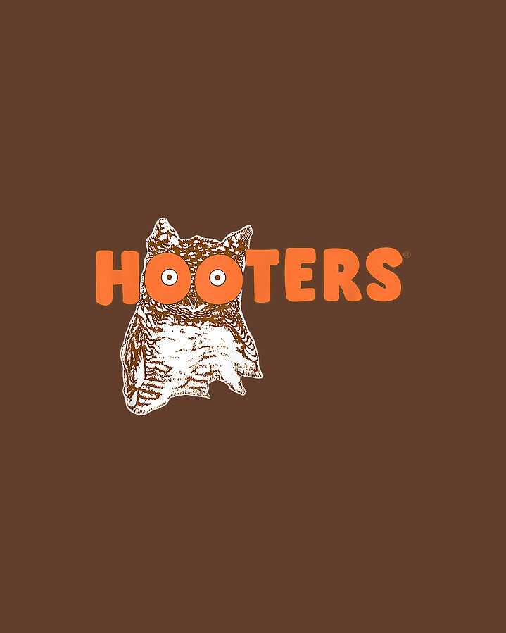 Hooters Retro Logo Digital Art by Robin Jasey - Pixels