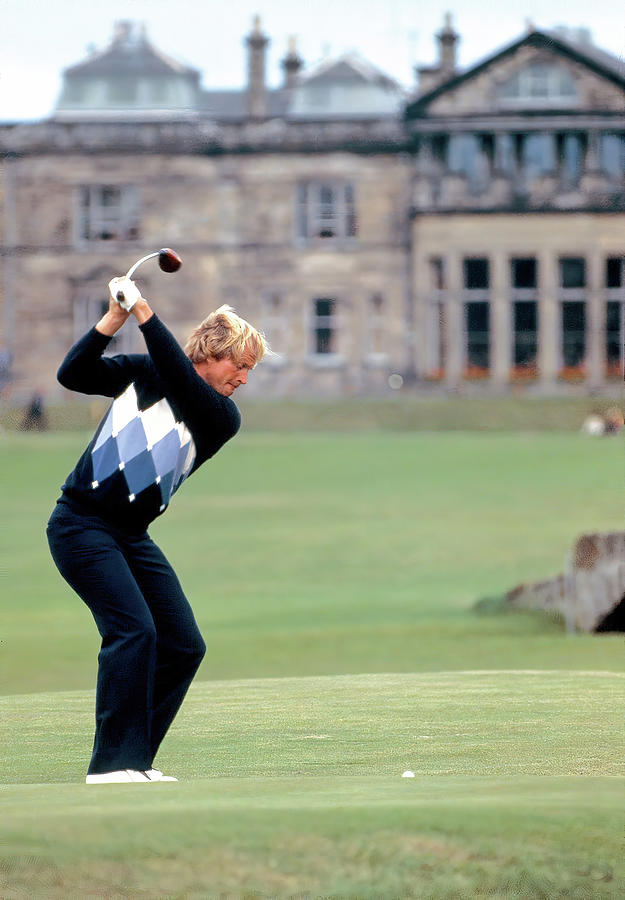 Jack Nicklaus at St. Andrews 1978 Photograph by Eric Glaser - Pixels