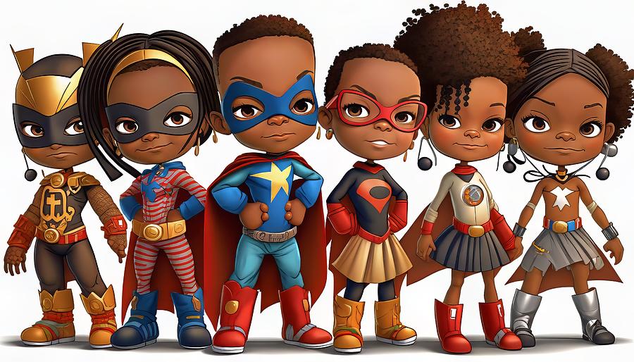 Jr. Justice Digital Art by Rene Stanley - Pixels