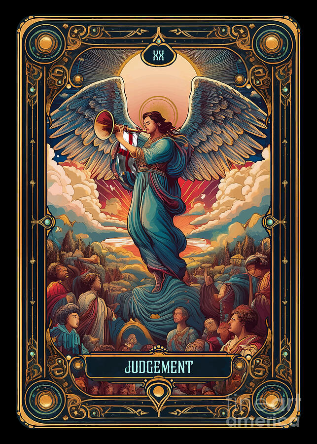 Judgement Tarot Card by Bo Kev