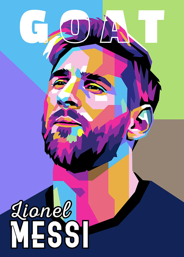 Football • Lionel Messi 2 Toile 150x100 cm • Impression photo sur toile peinture