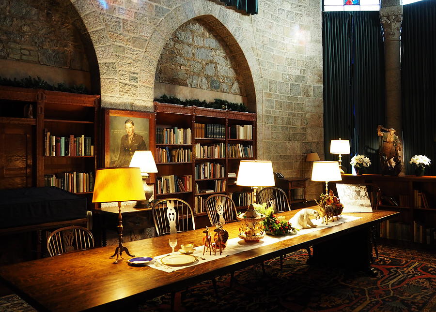 Mansion Library by Jacqueline M Lewis