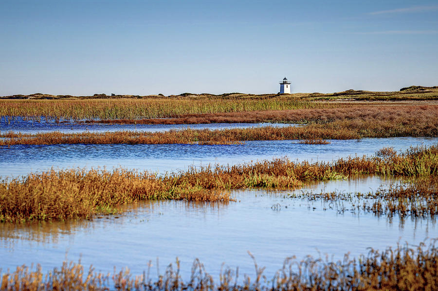 Mid-October at Wood End Light by David Wennerberg