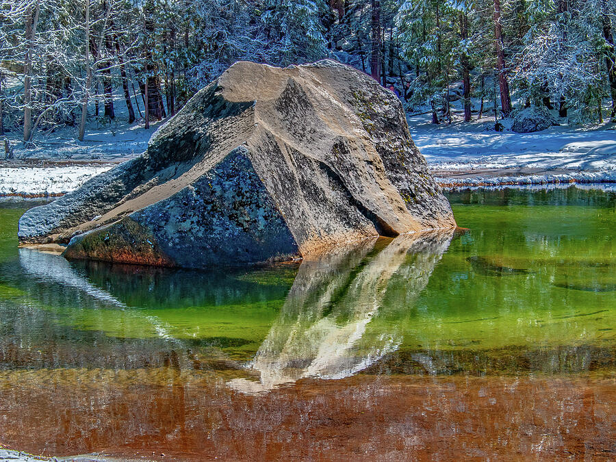 Mirror Lake Boulder by Bill Gallagher