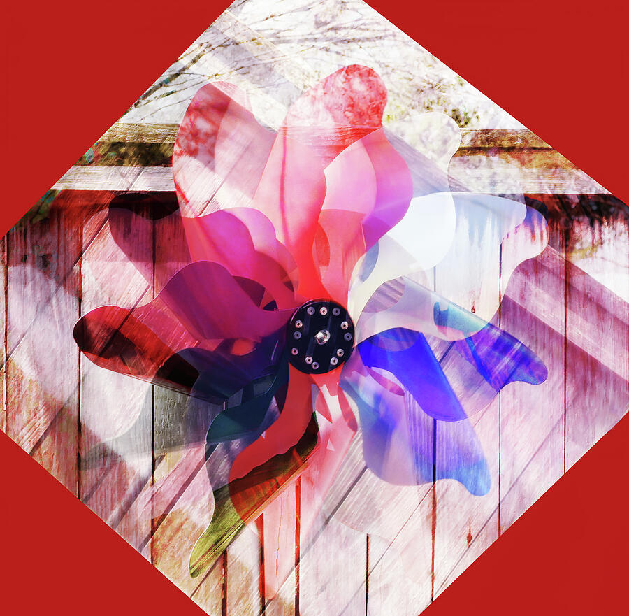 Pinwheel Abstract Painting by Sharon Williams Eng - Pixels