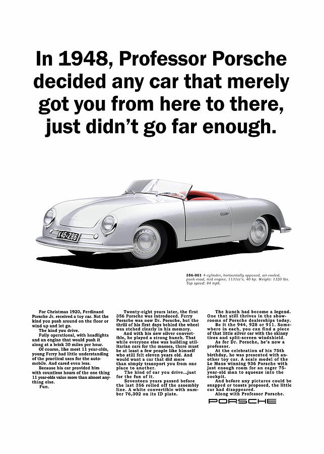 Professor Porsche by Mark Rogan