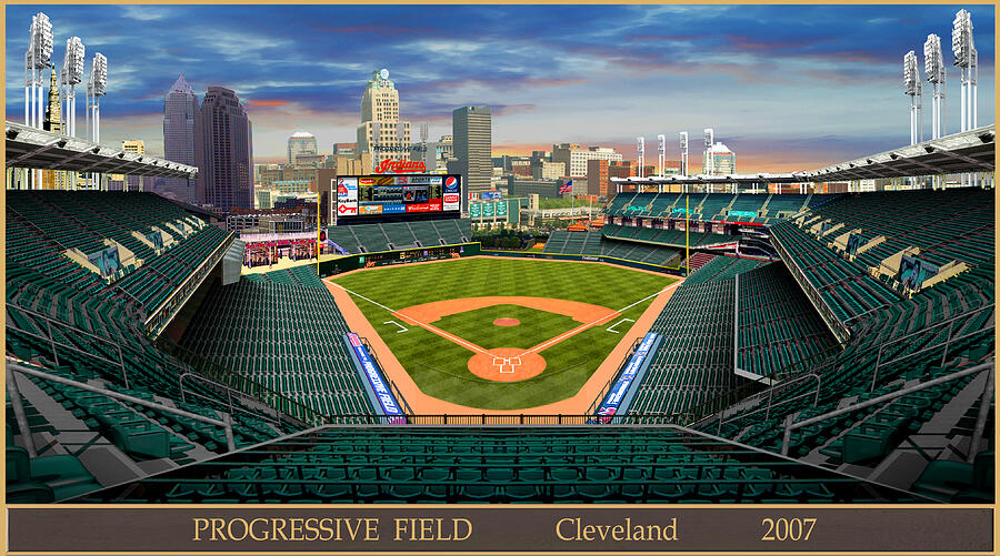 Progressive Field 2007 by Gary Grigsby