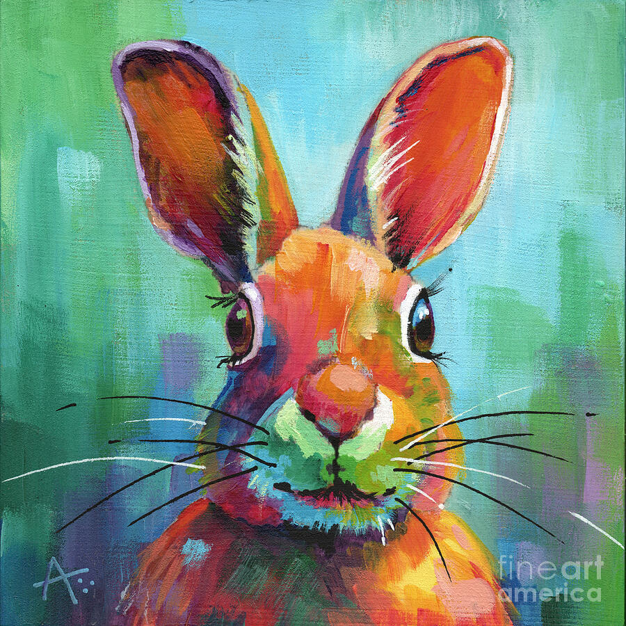 Rainbow Rabbit by Annie Troe