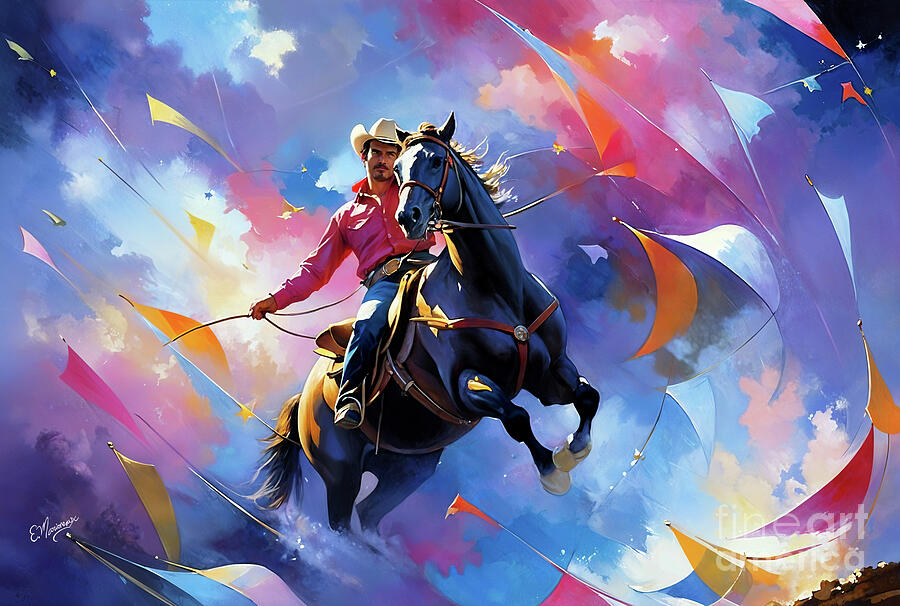 Rodeo Rider by Eric Marioneaux