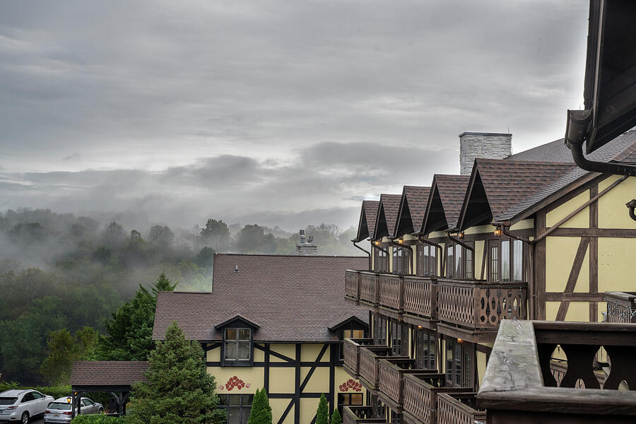 Rustic Lodge in Misty Hills by Dan Friend
