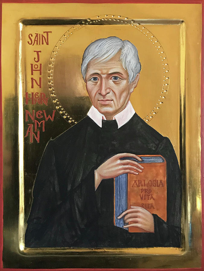 Saint John Henry Newman Painting by Ian Knowles - Pixels