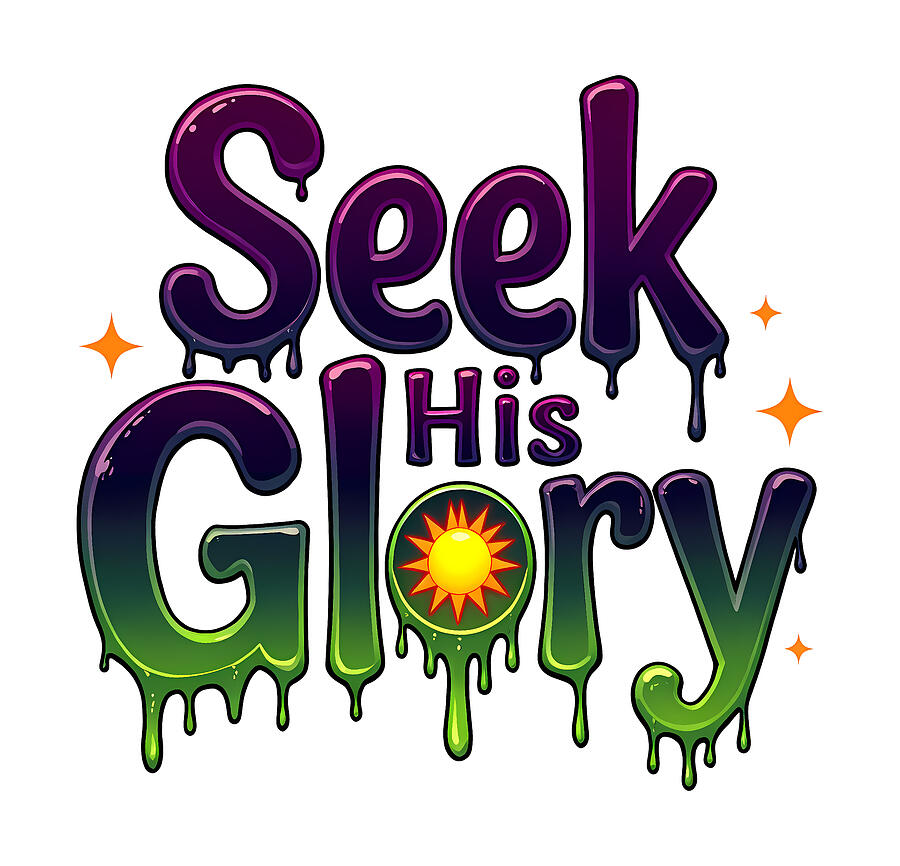 Seek His Glory Digital Art by Reeves Abram - Pastor Reeves Studio - Pixels