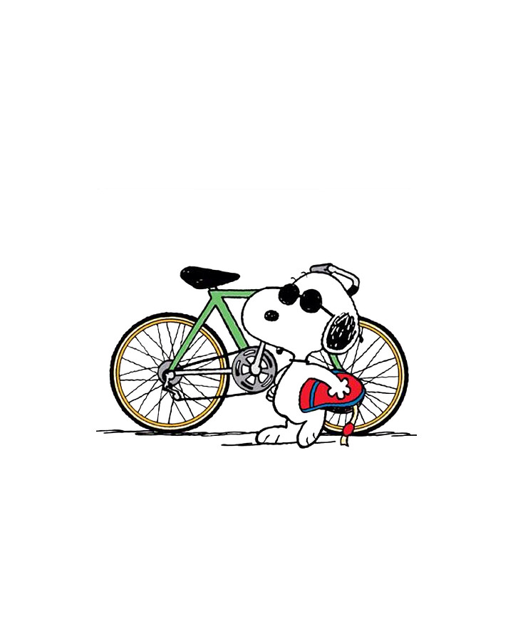 Snoopy Bike Digital Art by Edwin T Darrow - Pixels