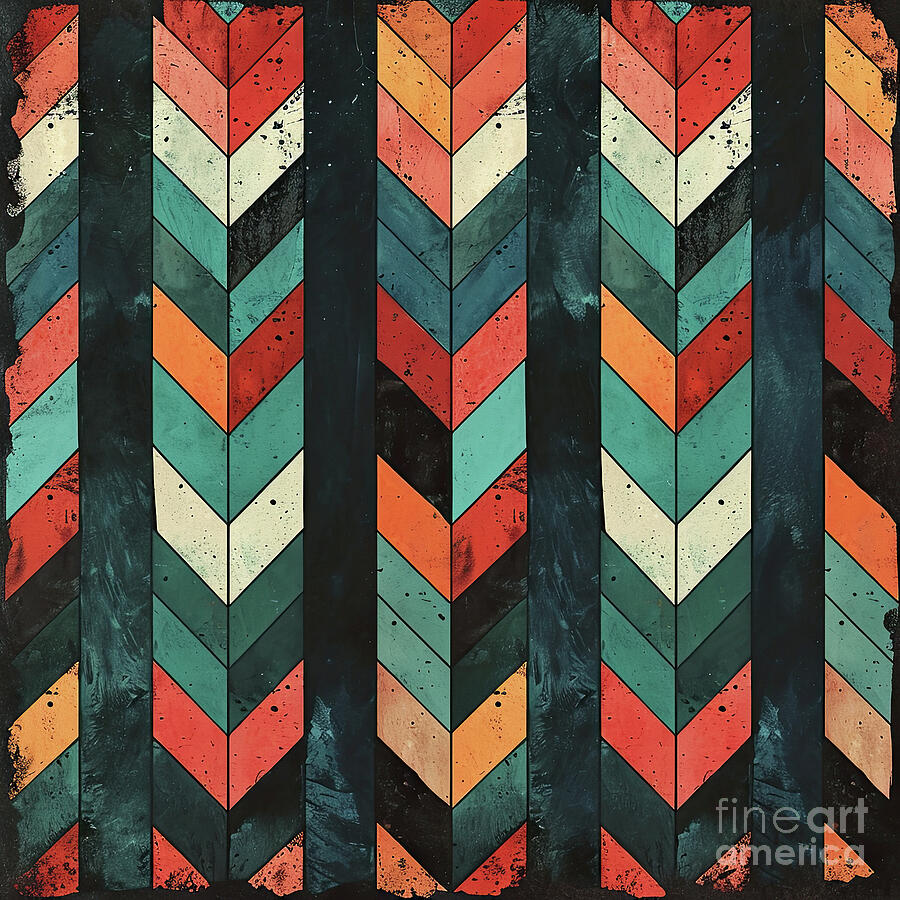 Southwestern Pattern 16 by Tina LeCour