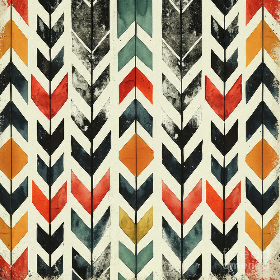 Southwestern Pattern 17 by Tina LeCour
