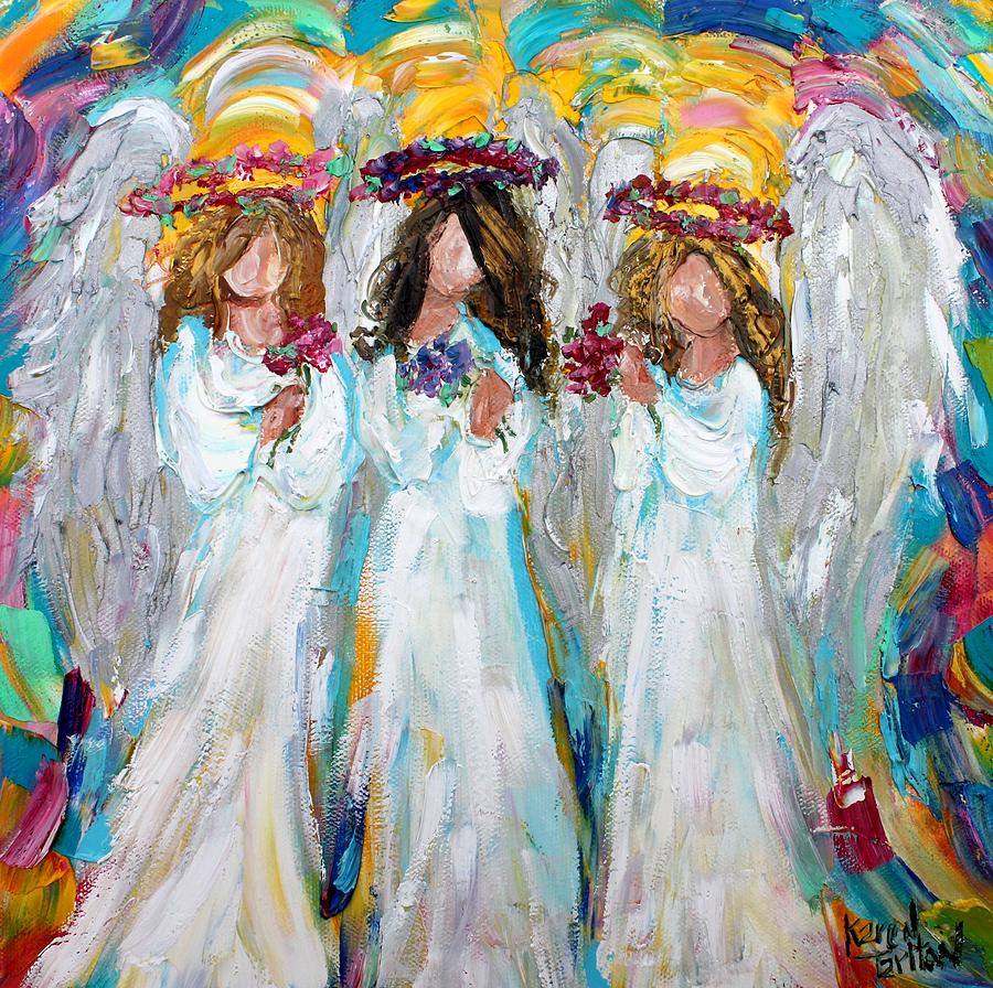 Spring Angels by Karen Tarlton