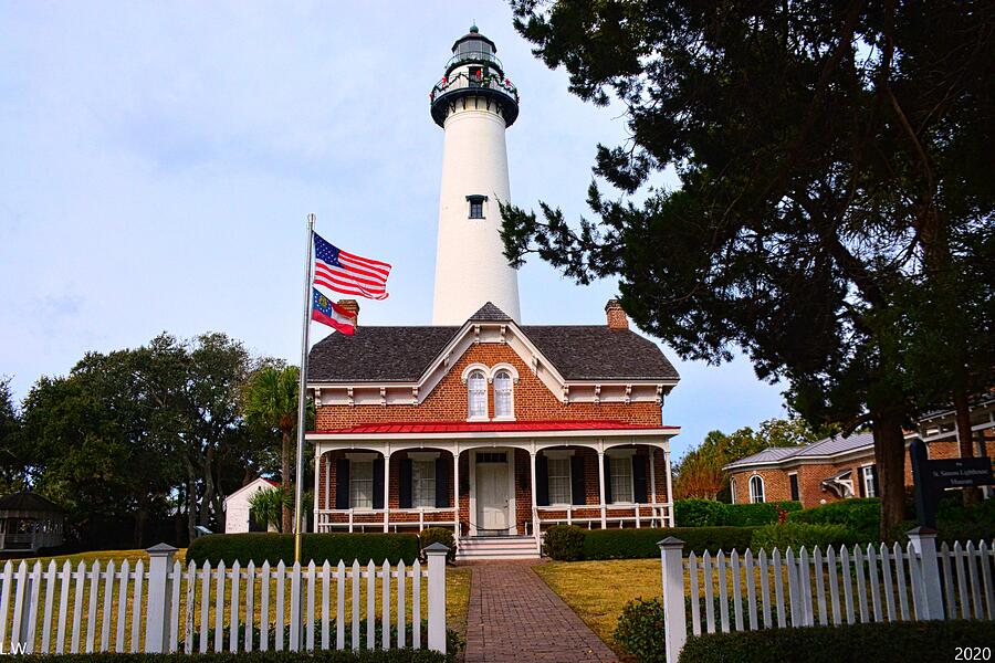 St. Simons Island Lighthouse by Lisa Wooten