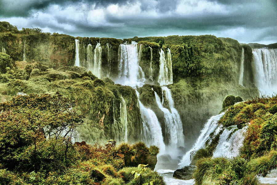 Stair Steps Falls by Rob Olson