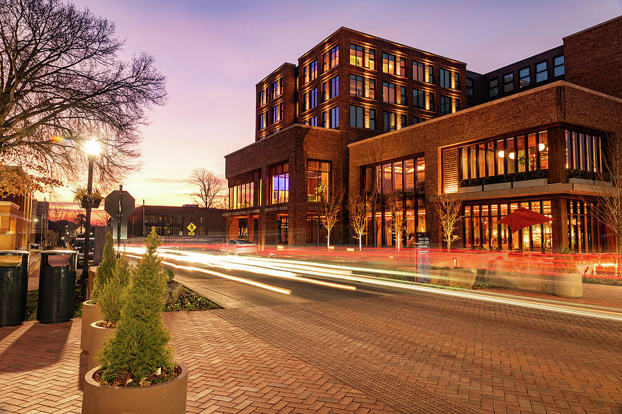 The Compton at First Light - Bentonville AR Photograph by Gregory ...
