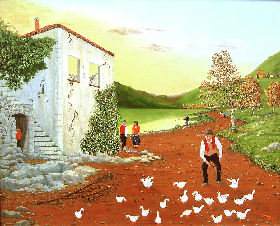 The Duck Shepherd by Sam Hall