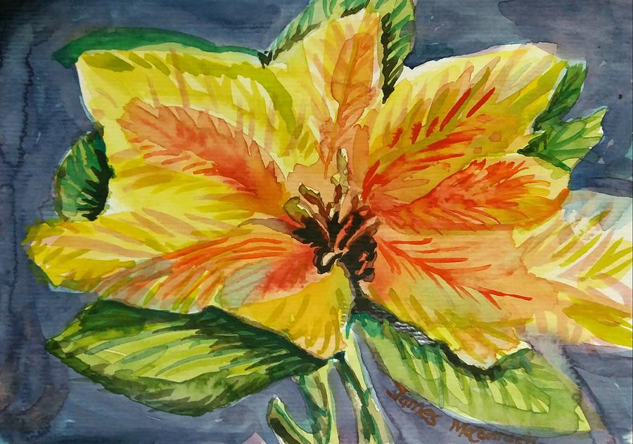 Yellow Tiger Lily by James McCormack