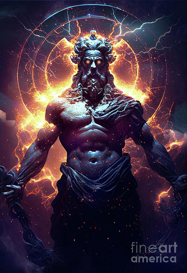 a*k様 Zeus Zeus 2 Digital Art by Mark Ashkenazi - Pixels