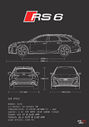Poster Audi Rs6 Avant C8 Jigsaw Puzzle by Interlakes - Pixels