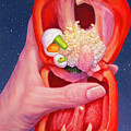 Alien Bell Pepper by James W Johnson