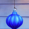 Blue Ornament by James W Johnson